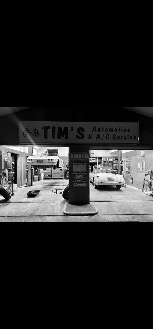 Tim Brittain with 1957 Ford Thunderbird in Vero Beach FL